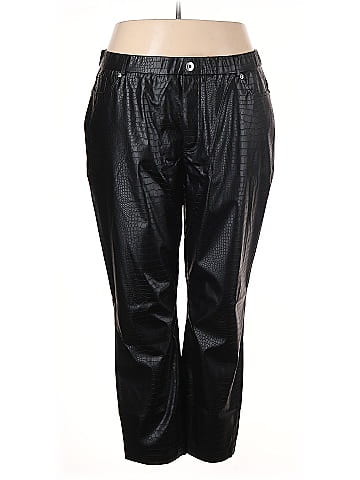 Studio Faux Leather Pants (view 1)