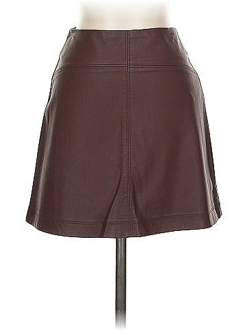 Abercrombie & Fitch Faux Leather Skirt (view 1)