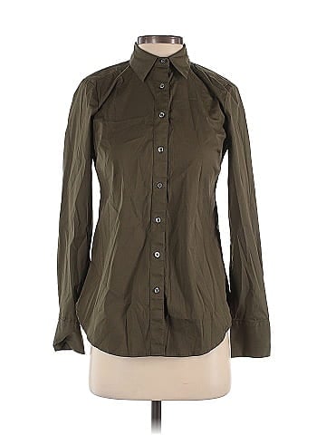 Ann Taylor Long Sleeve Button-Down Shirt (view 1)