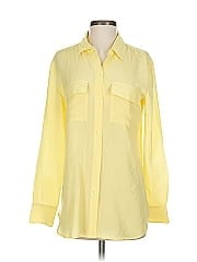 Moda International Long Sleeve Silk Top