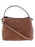 I Medici 100% Leather Solid Brown Leather Crossbody Bag One size - photo 1