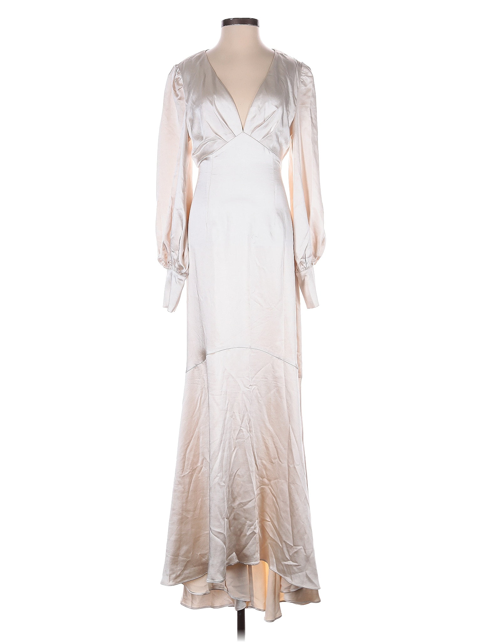 Elliatt 100% Polyester Ivory Cocktail Dress Size XS