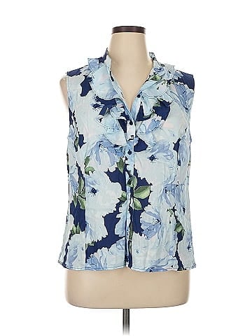 Tahari by ASL Sleeveless Blouse (view 1)