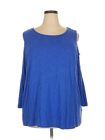 Jasmine & Juliana 3/4 Sleeve Top (view 1)