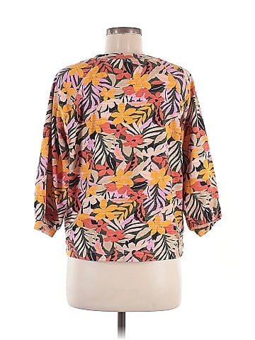 Ann Taylor LOFT 3/4 Sleeve T-Shirt (view 2)
