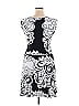 En Focus Studio Graphic Black Cocktail Dress Size 14 - photo 2