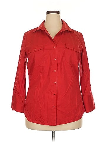 Zac & Rachel 3/4 Sleeve Button-Down Shirt (view 1)