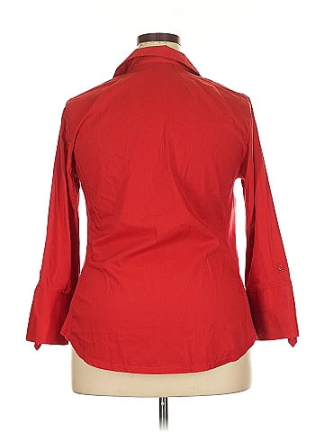 Zac & Rachel 3/4 Sleeve Button-Down Shirt (view 2)