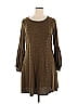Spense Tweed Brown Casual Dress Size XL - photo 1