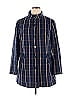 Liz Claiborne Plaid Blue Coat Size 1X - photo 1