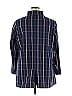 Liz Claiborne Plaid Blue Coat Size 1X - photo 2