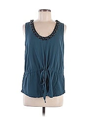 Robert Rodriguez Sleeveless Silk Top