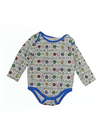 Marvel Long Sleeve Onesie (view 1)