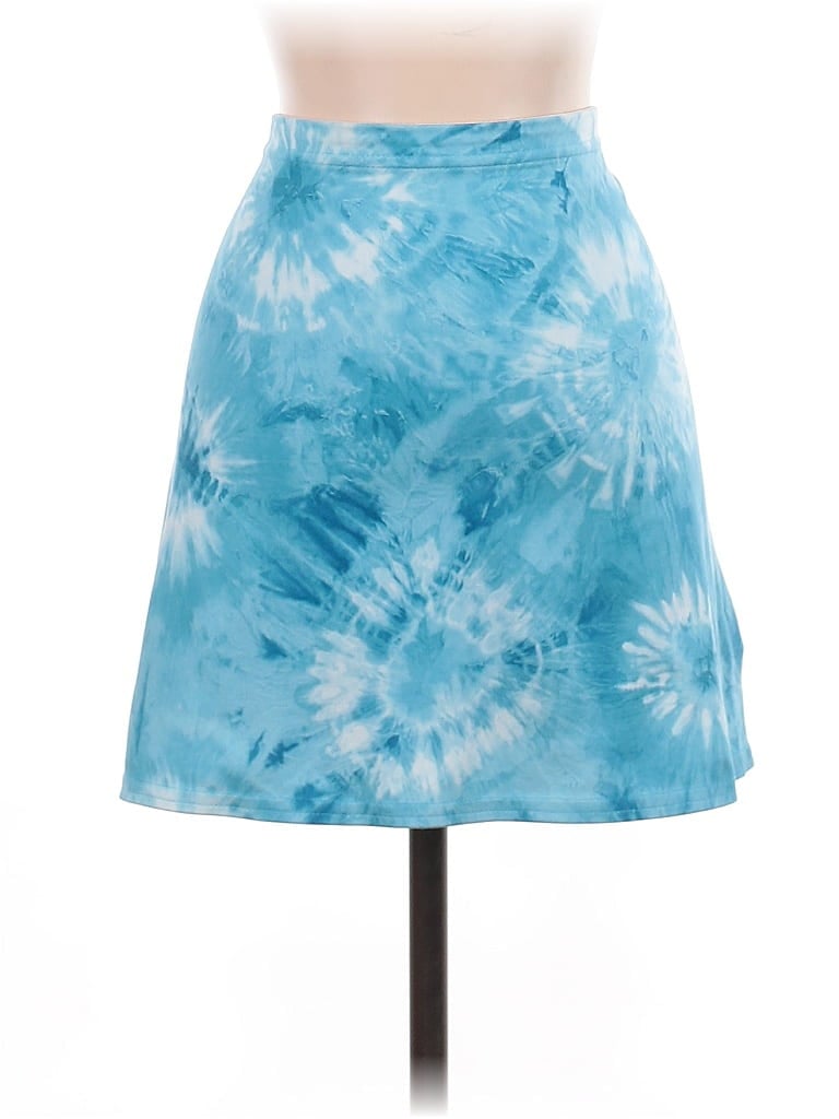 Tail Tie-dye Blue Casual Skirt Size XS - photo 1