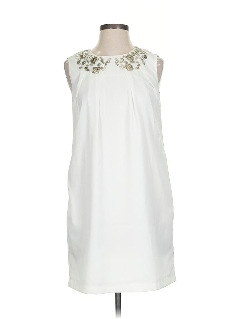 Pre-owned Studio Cocktail Dress In White