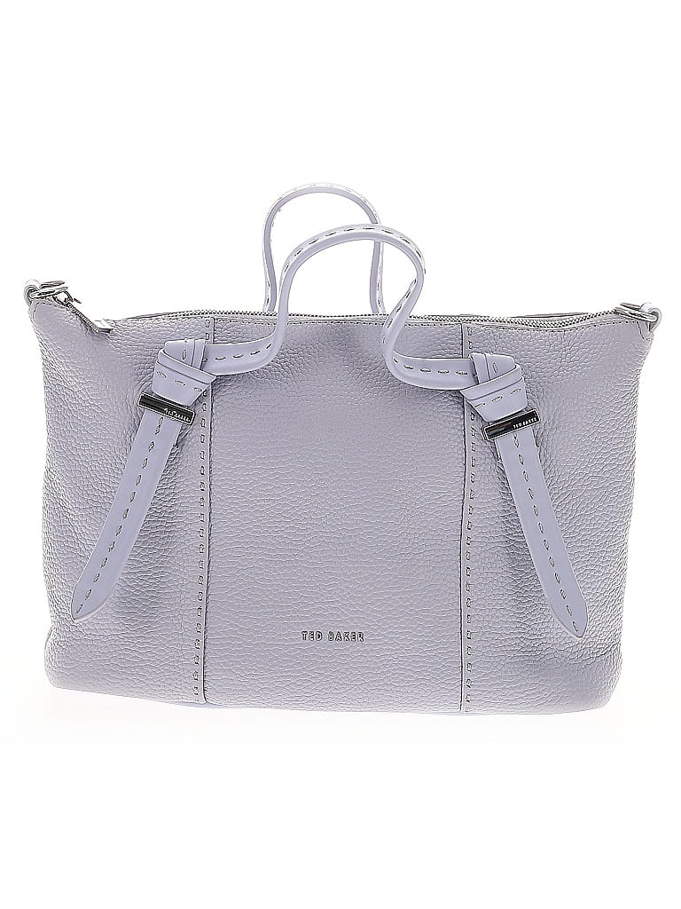 Ted Baker London Gray Purple Satchel One size - photo 1