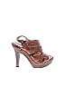 FRYE Brown Heels Size 6 1/2 - photo 1