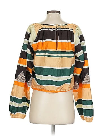Maeve by Anthropologie Long Sleeve Blouse (view 2)