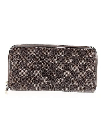 Louis Vuitton Coated Canvas Damier Ebene Zippy Wallet (view 1)