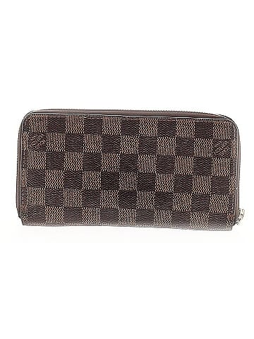 Louis Vuitton Coated Canvas Damier Ebene Zippy Wallet (view 2)