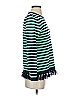 Sail to Sable Stripes Green Pullover Sweater Size S - photo 4