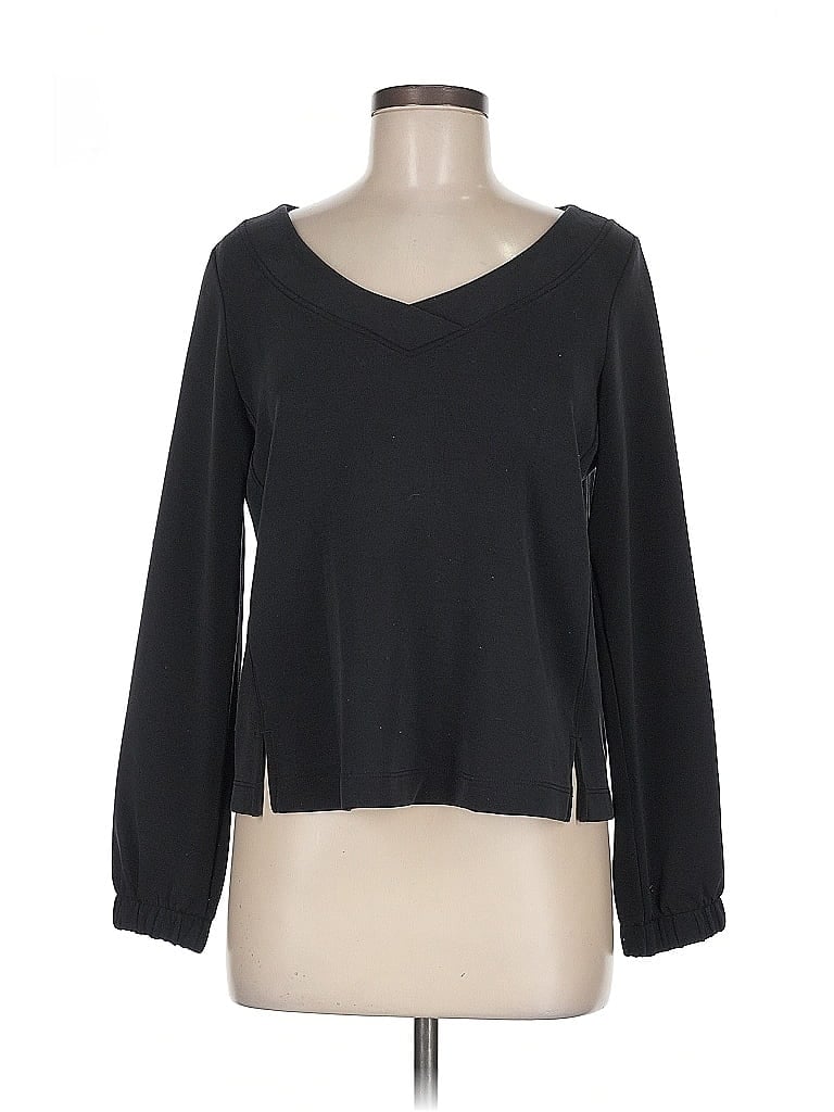 Pre-owned Soma Pullover Sweater In Black