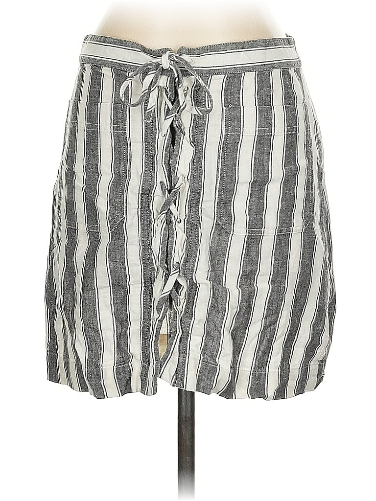 Pre-owned Madewell Casual Skirt In Gray