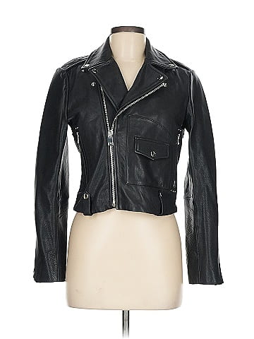 Maje Leather Jacket (view 1)
