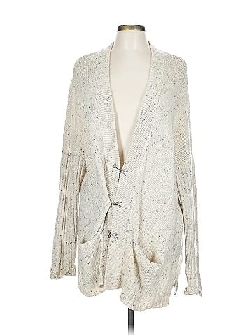 White + Warren Wool Cardigan (view 1)