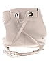Kate Spade New York Solid Ivory Gray Leather Backpack One size - photo 2