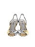 Jeffrey Campbell 100% Leather Metallic Gold Heels Size 6 1/2 - photo 2