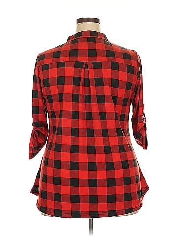 Ninedaily 3/4 Sleeve Blouse (view 2)
