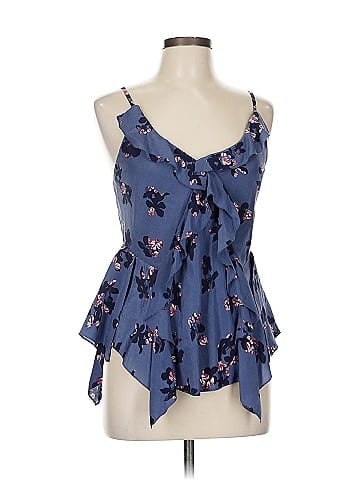 Rebecca Taylor Sleeveless Silk Top (view 1)