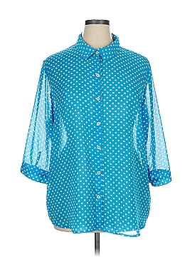 Susan Graver 3/4 Sleeve Blouse