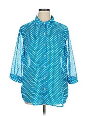 Susan Graver 3/4 Sleeve Blouse