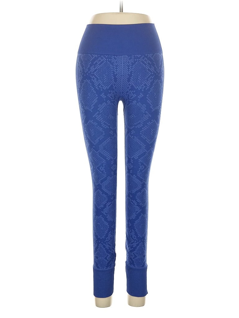 Pre-owned Lululemon Athletica Active Pants In Blue