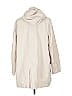 Garnet Hill 100% Polyester Ivory Tan Raincoat Size L - photo 2
