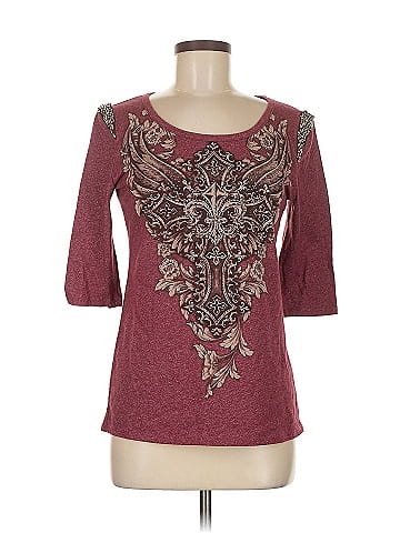 Angels & Diamonds 3/4 Sleeve Top (view 1)