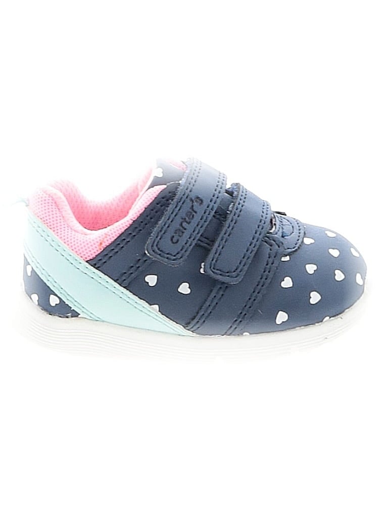 Carter's Polka Dots Blue Sneakers Size 0-3 mo - photo 1