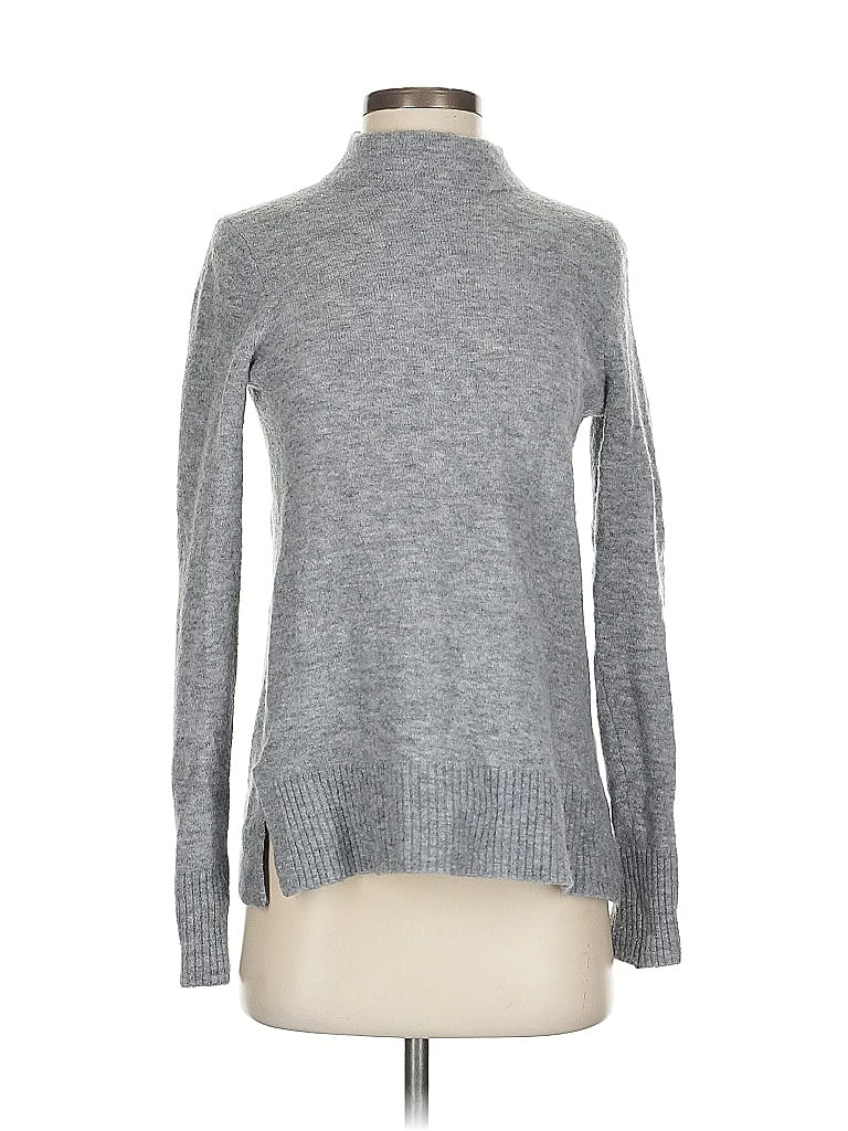 Pre-owned Banana Republic Turtleneck Sweater In Gray