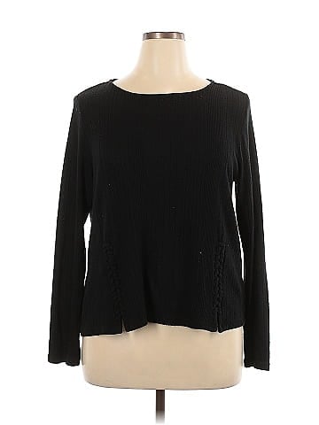 Sharagano Long Sleeve Top (view 1)