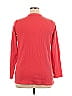 Woman Within Red 3/4 Sleeve Henley Size 14 - photo 2