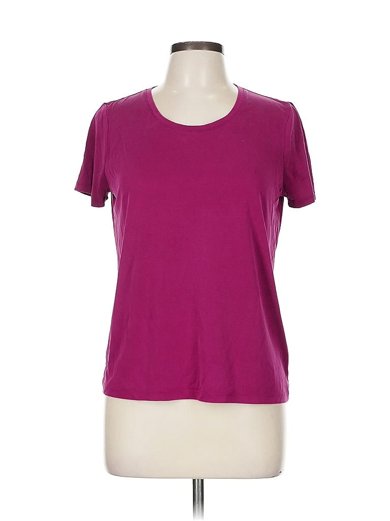 Pre-owned Simply Vera Vera Wang Active T-shirt In Purple