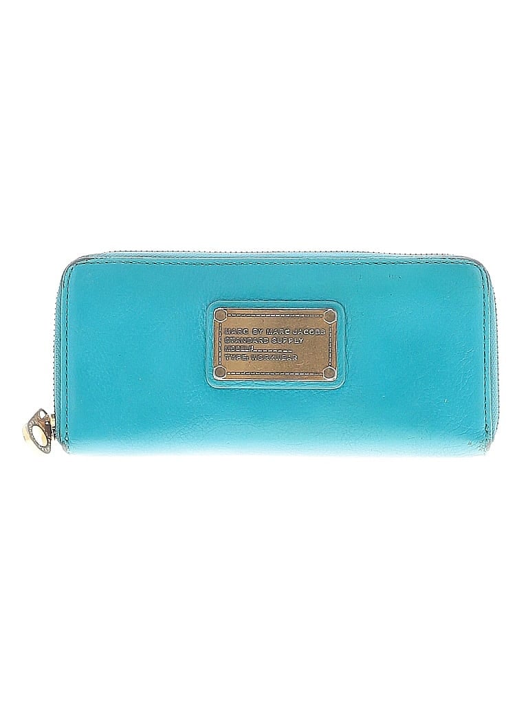 Marc by Marc Jacobs Teal Leather Wallet One size - photo 1