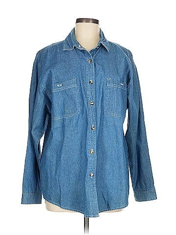 I AM Long Sleeve Button-Down Shirt (view 1)