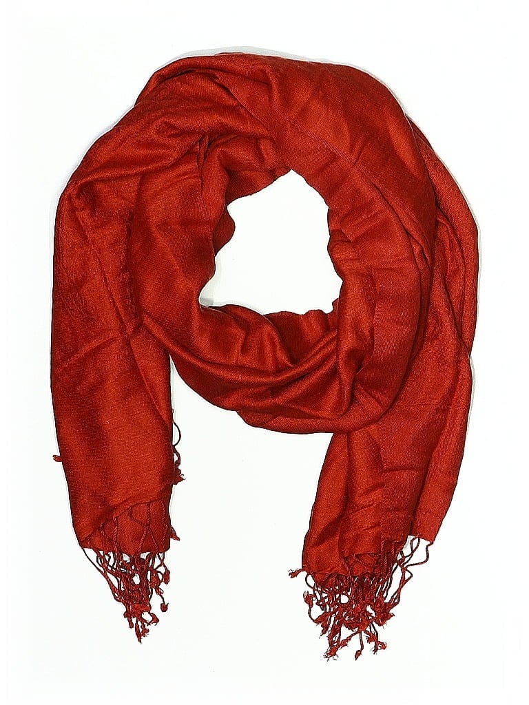 Click to view more detailed imagery on our partner's website Pre-owned Unbranded Scarf In Red