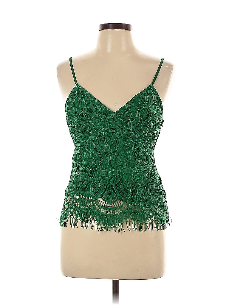 Xhilaration Green Sleeveless Top Size L - photo 1