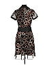 Assorted Brands 100% Polyester Print Black Cocktail Dress Size M - photo 2