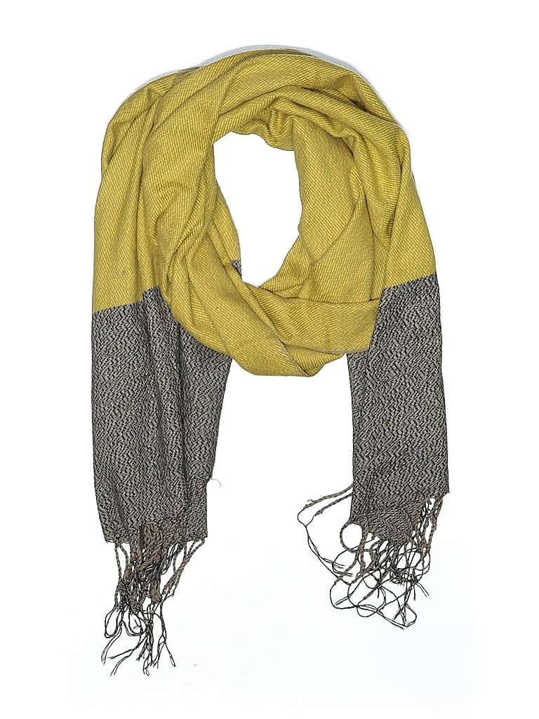 Unbranded Yellow Green Scarf One size - photo 1