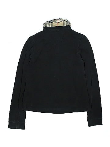 Burberry Gathered Nova Check Collar Polo (view 2)